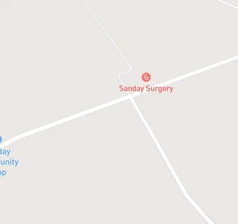 map for Sanday Community Shop Community Enterprise Ltd