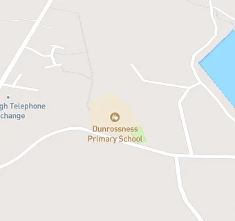 map for Dunrossness Primary School