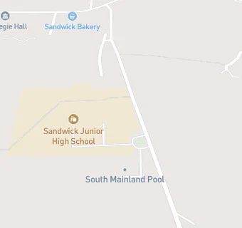 map for Sandwick Junior High School