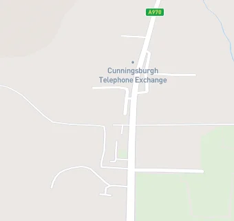 map for Cunningsburgh Early Years