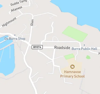 map for Hamnavoe Primary School