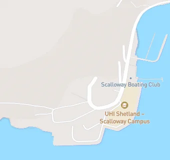 map for Scalloway Boating Club