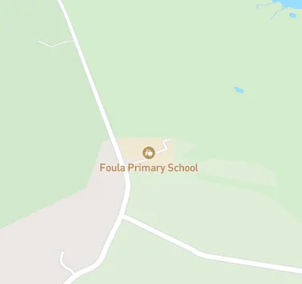 map for Foula Primary School