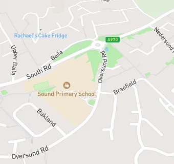 map for Sound Primary School