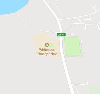 map for Whiteness Primary School