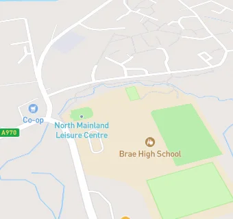 map for Brae High School