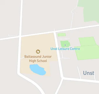 map for Baltasound Junior High School